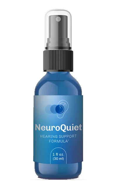NeuroQuiet hearing support sublingual spray bottle, 1 fl oz (30 ml)